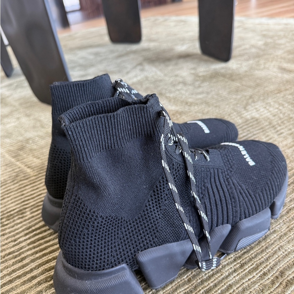 Balenciaga Speed 2.0 Lace-up Recycled Knit Sneaker - Picture 5 of 7